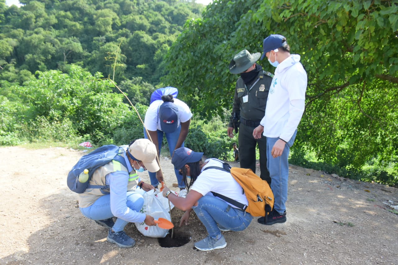 Sembratón en La Popa