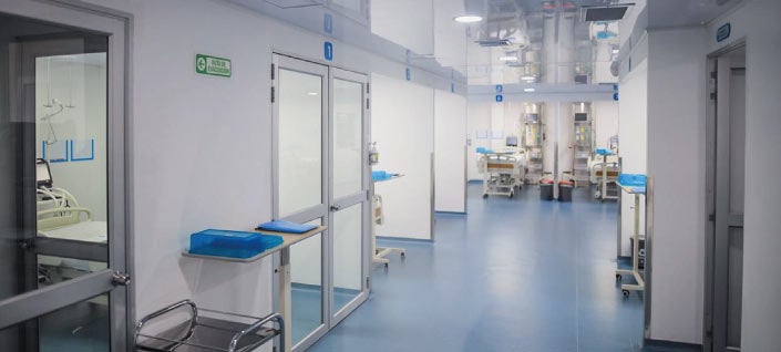 Camas UCI pediátrica