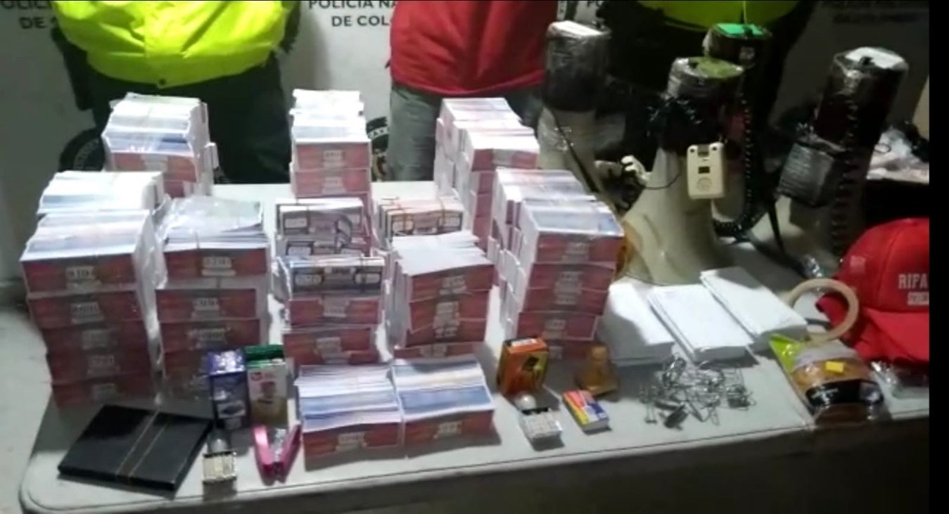 Una persona capturada de nacionalidad venezolana deja operativo contra chance ilegal