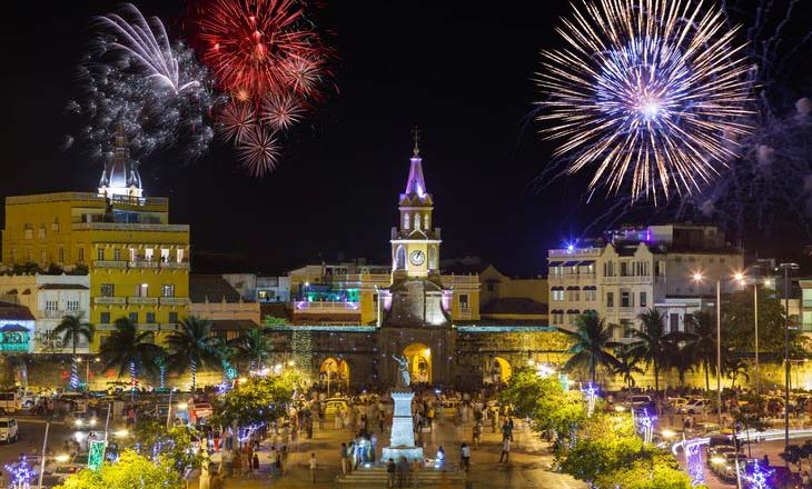 Encendido de navidad Cartagena