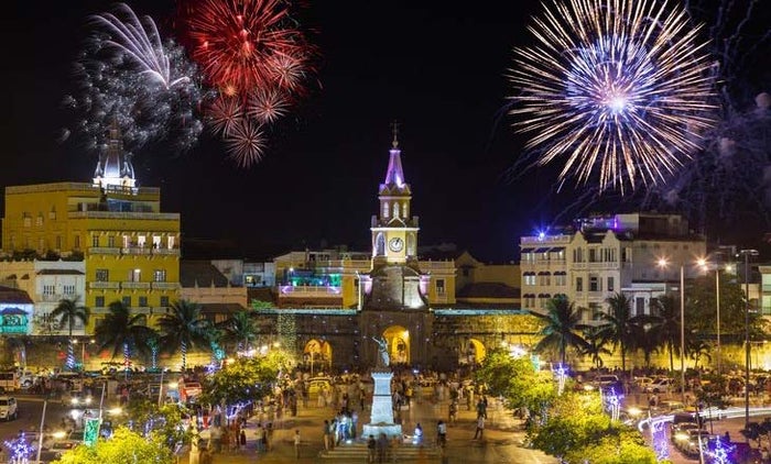Encendido de navidad Cartagena