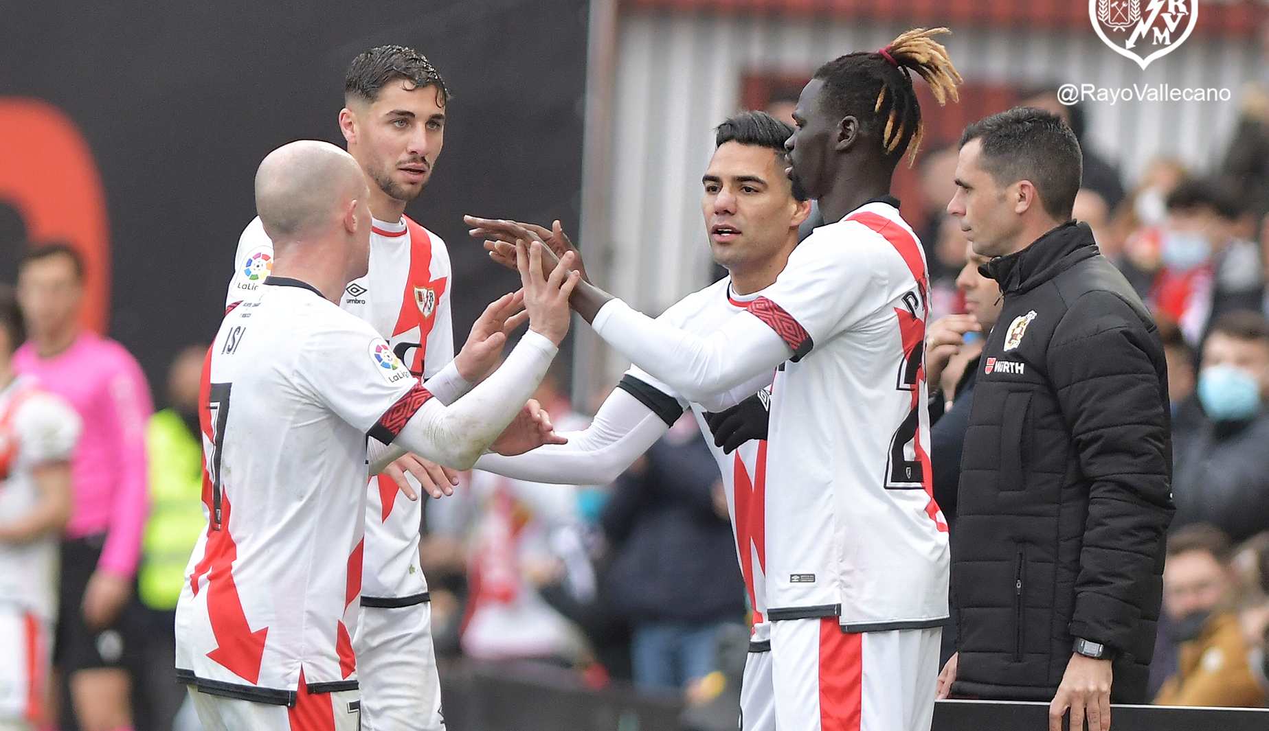 Falcao, Rayo Vallecano, Liga española