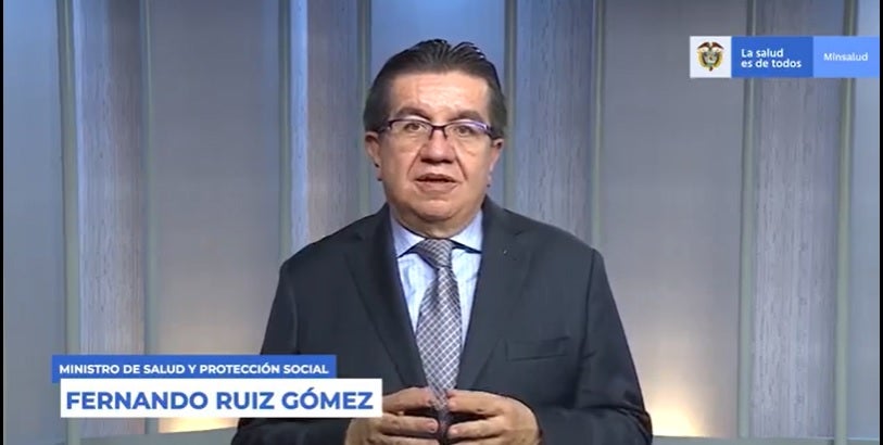 Ministro de Salud, Fernando Ruiz