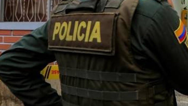 Policía herido