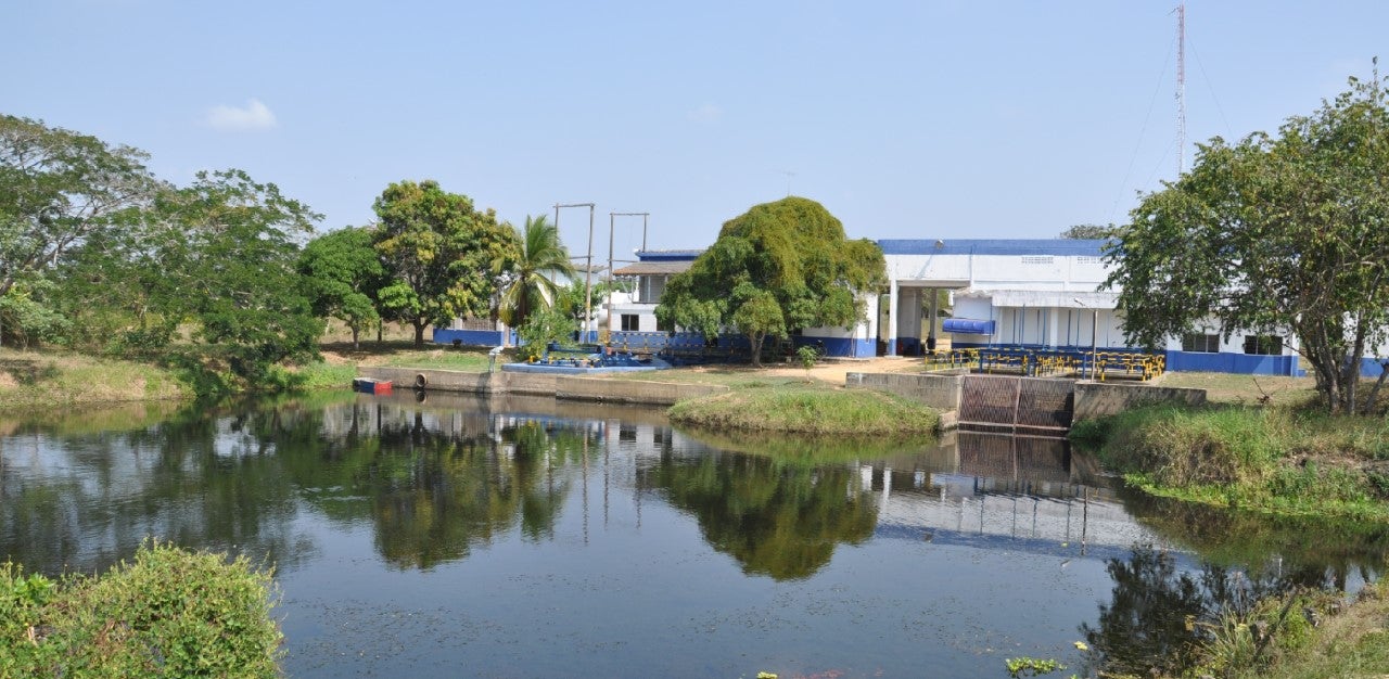 Bloqueo en planta de agua