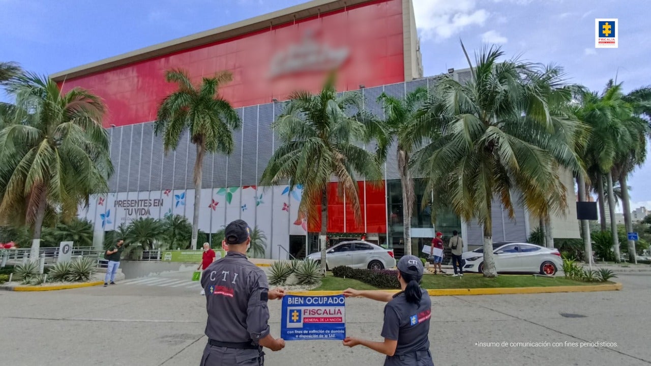 Ocupación de bienes en Barranquilla