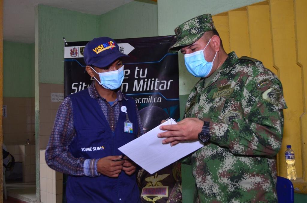 Jornada de entrega de libretas militares en Cartagena