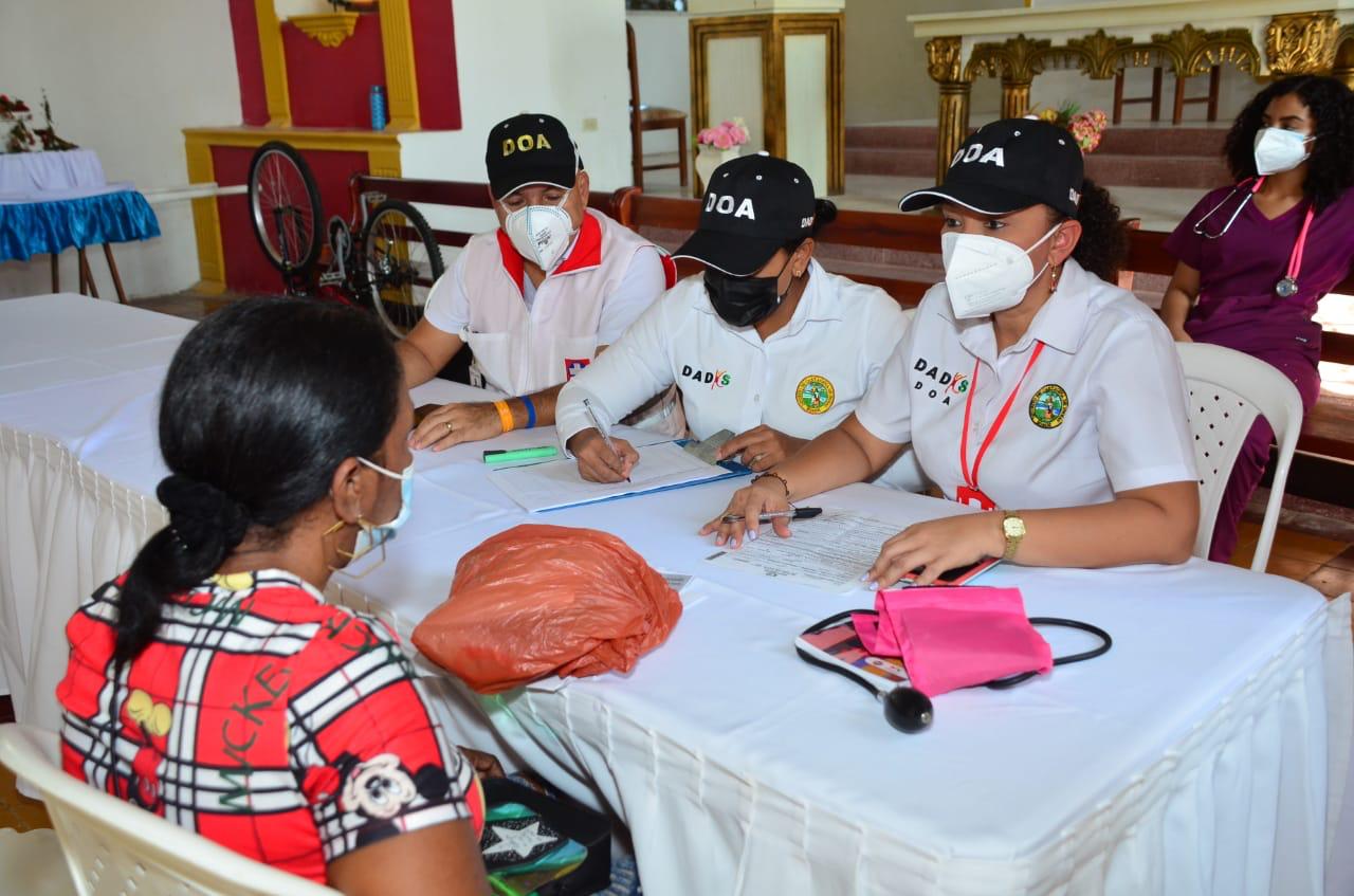 DADIS Y PES realizan afiliaciones de salud