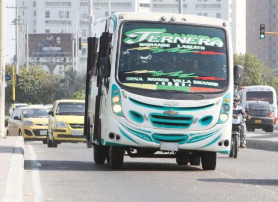 Rutas nuevas de buses Olaya y Ternera deben portar tarjeta de operación