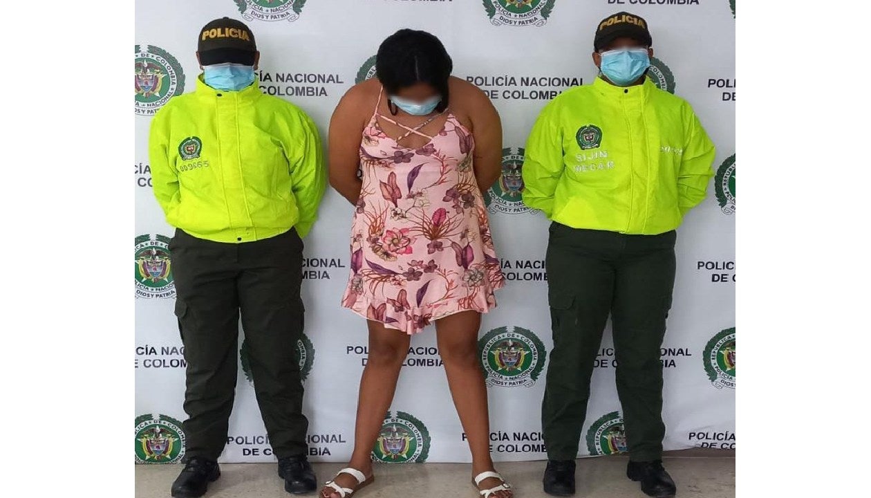 Fue dejada a disposición de la Fiscalía por concierto para delinquir, hurto agravado calificado y fabricación, tráfico o porte de armas de fuego