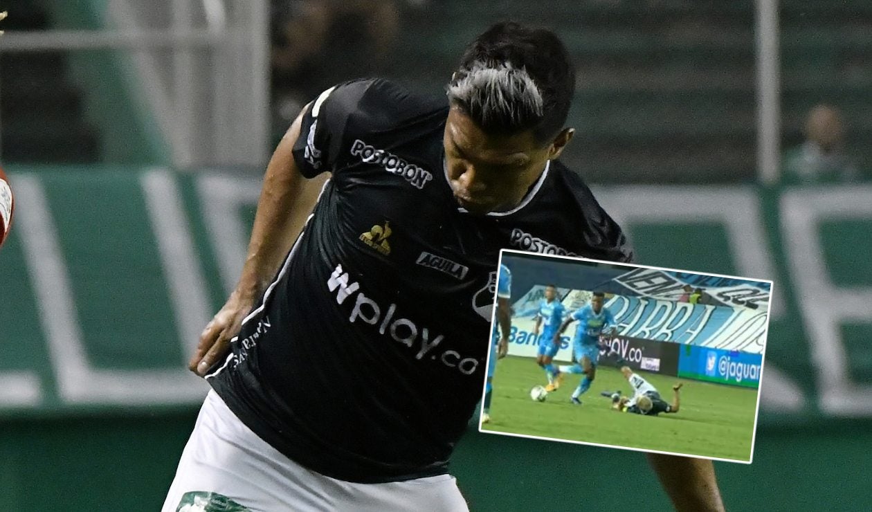 Teo expulsado con el Cali