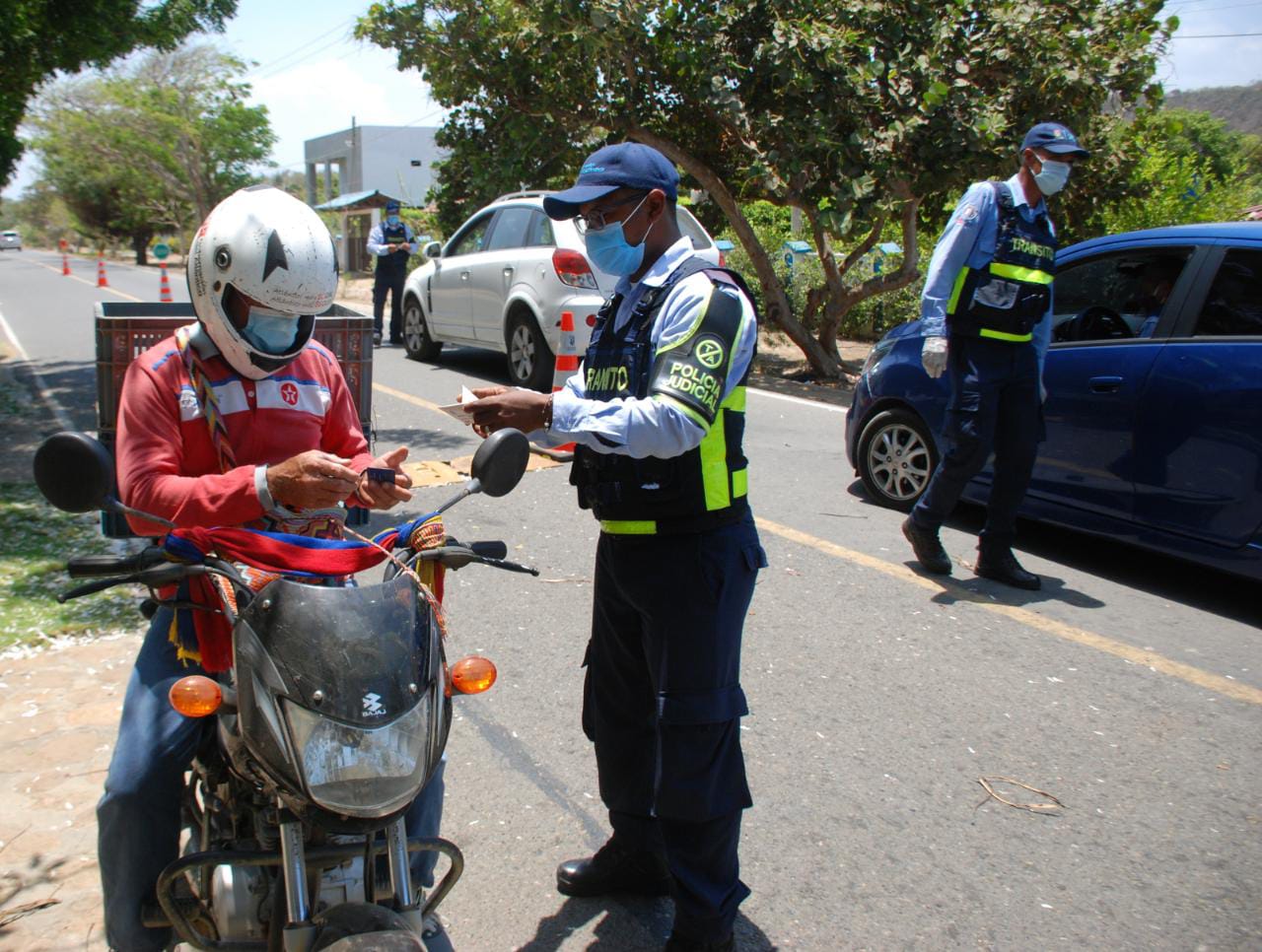 Controles en vías del Atlántico