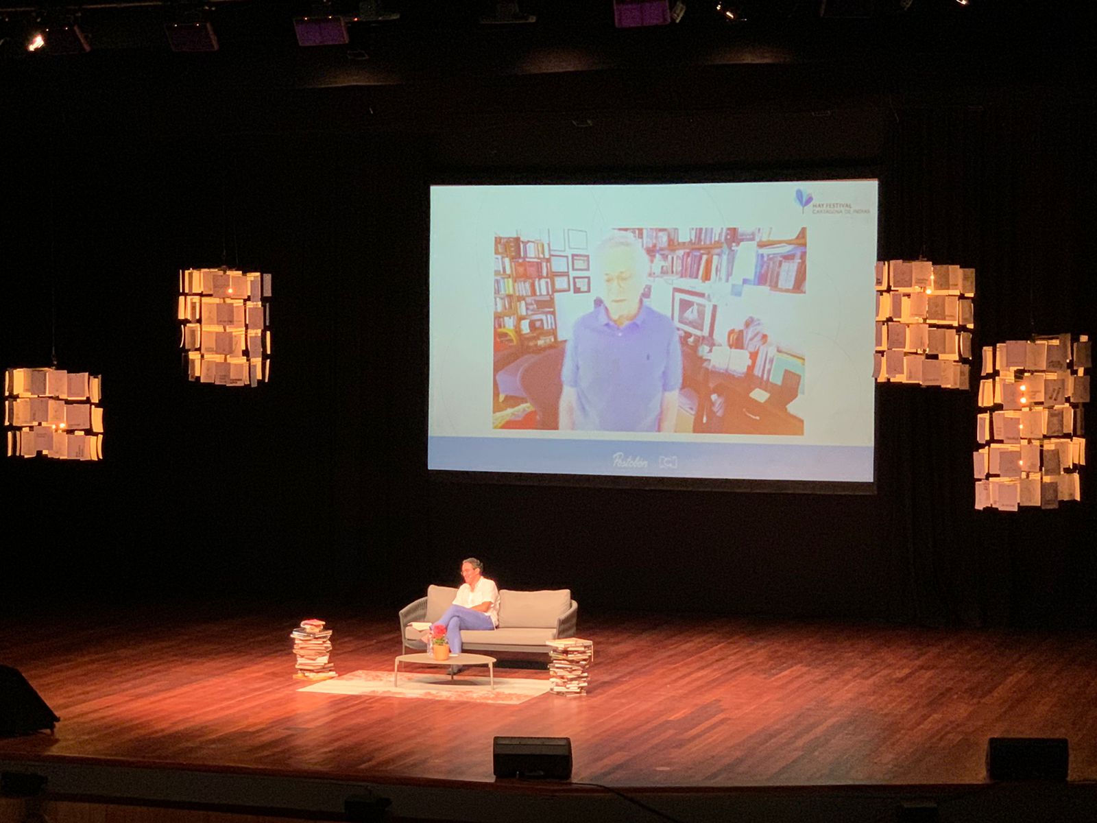 Moíses Naím y Juan Gabriel Vásquez desde Hay Festival 2022 en Cartagena