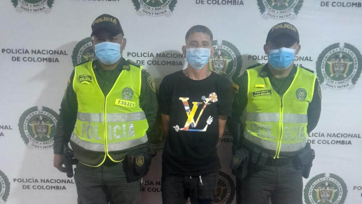 Capturado tras atentado.