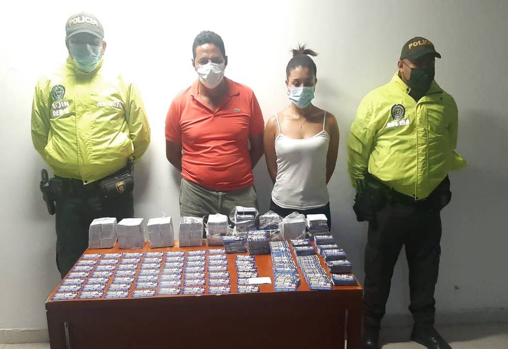 Fueron puestos a órdenes de la Fiscalía General de la Nación