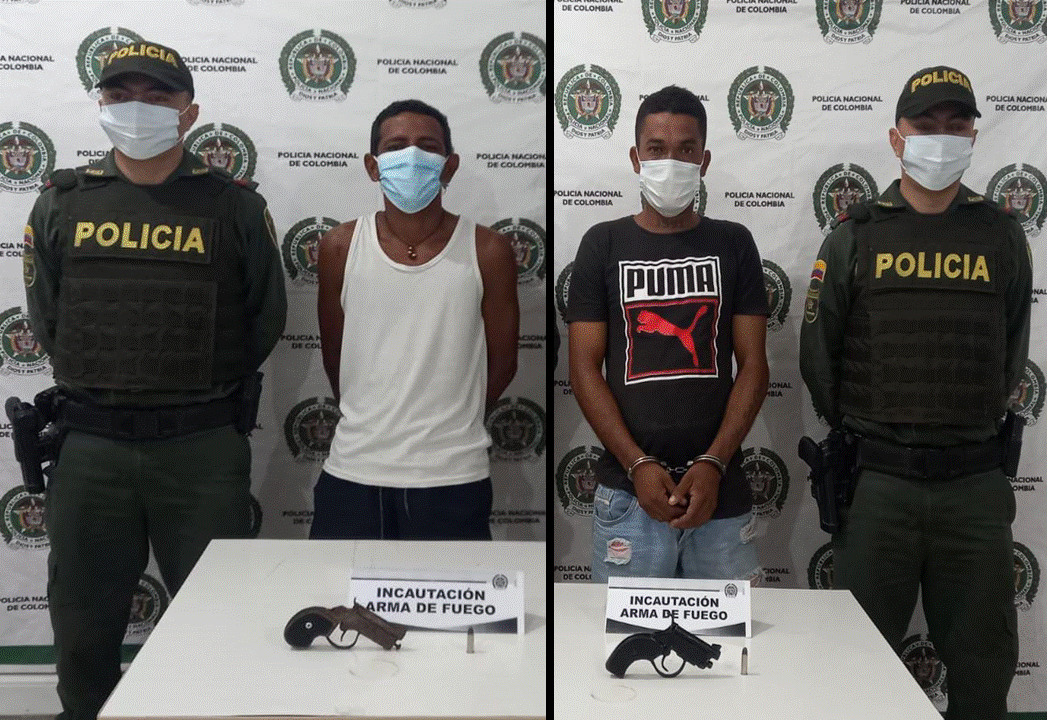 Ambos tienen antecedentes judiciales