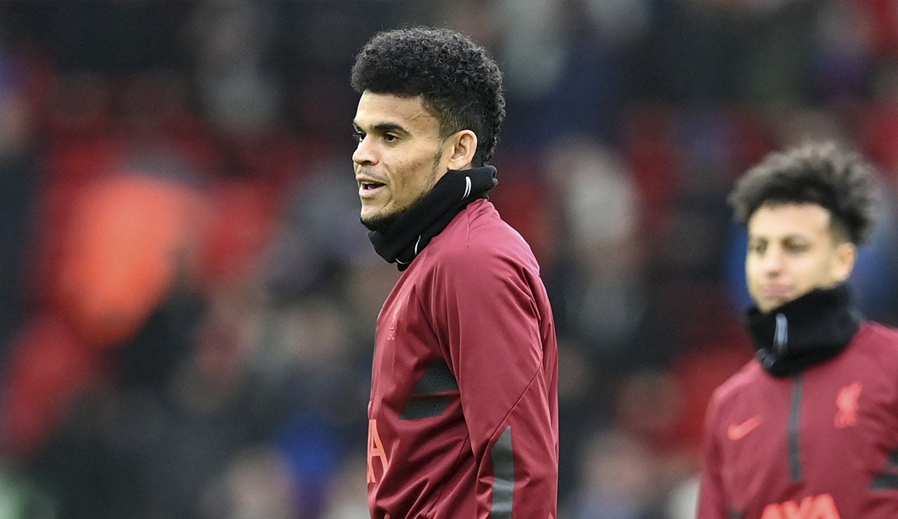 Luis Díaz, jugador de Liverpool