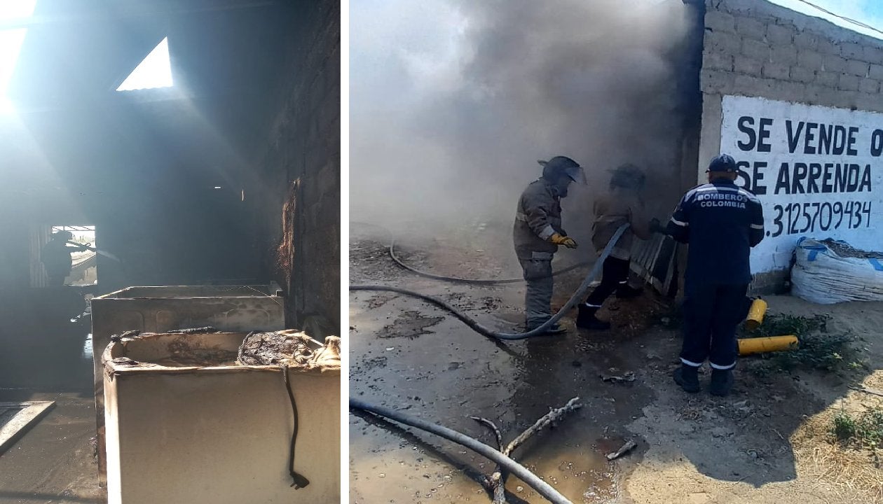 Se determinó pérdida total en el lugar