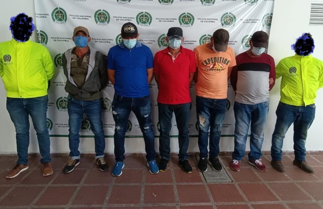 Por el delito de homicidio con circunstancias de agravación punitiva, fueron capturadas cinco personas en el municipio de Ovejas