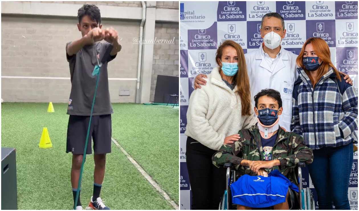 Recuperación de Egan Bernal