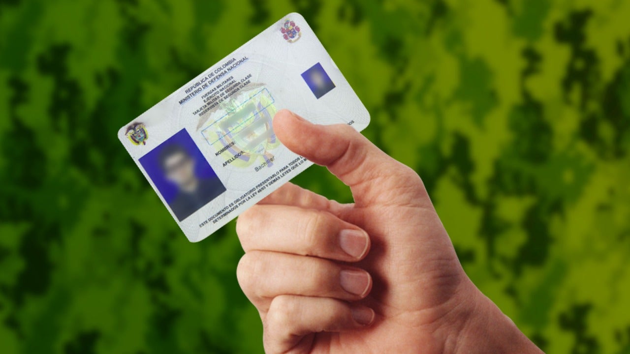 Tarjeta militar en Colombia