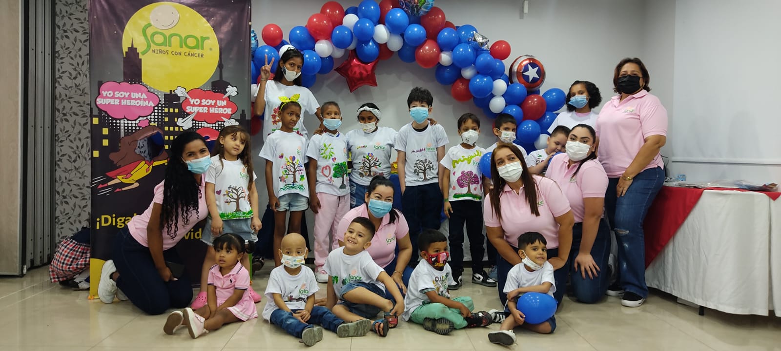 Pacientes de la Fundación Sanar en Barranquilla