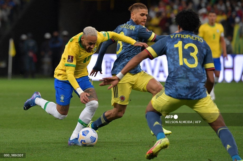 Brasil vs Colombia, Eliminatorias a Qatar