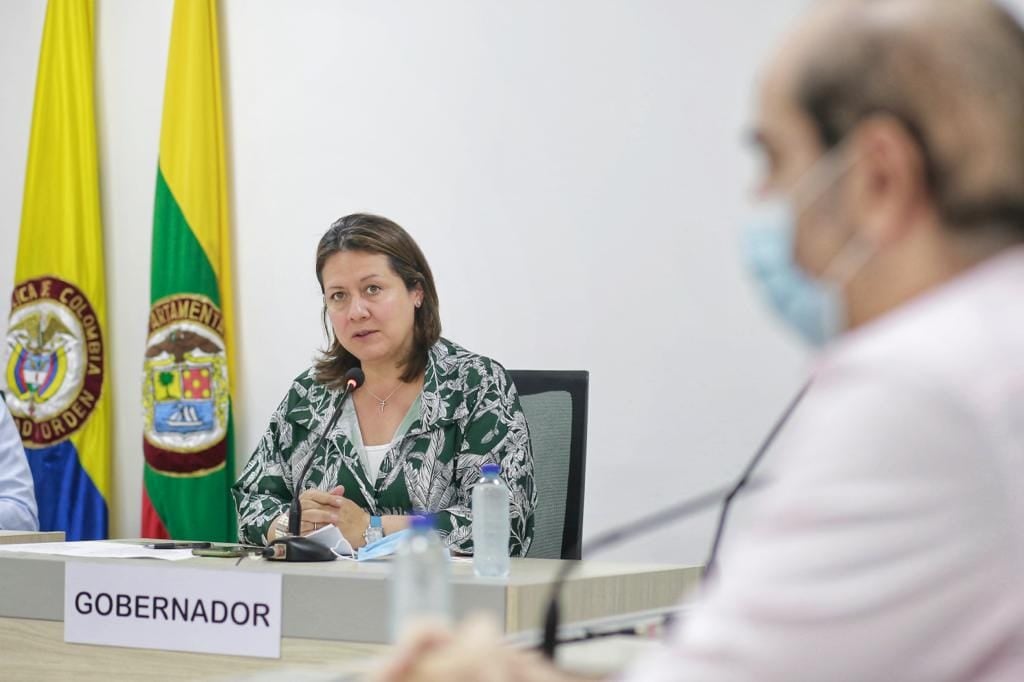 Gobernadora ad Hoc de Bolívar, Ximena Lombana Villalba