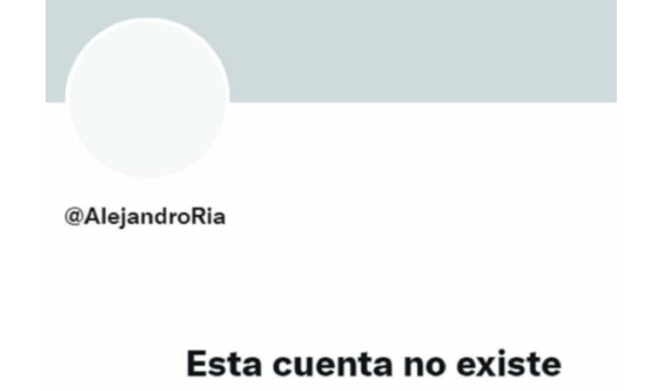 Alejandro Riaño cierra su cuenta de Twitter