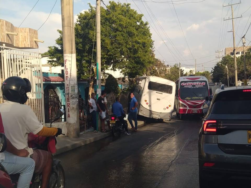 Al parecer le fallaron los frenos