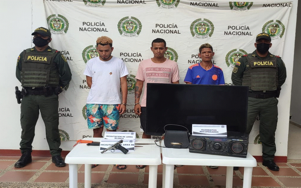 Fueron recuperados los elementos robados