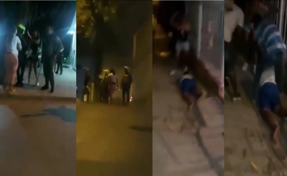 Varios policías resultaron heridos