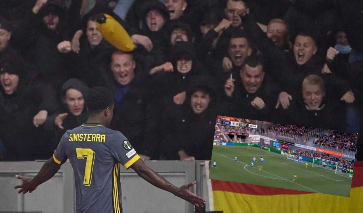 Luis Sinisterra anotó un nuevo gol en la liga holandesa.