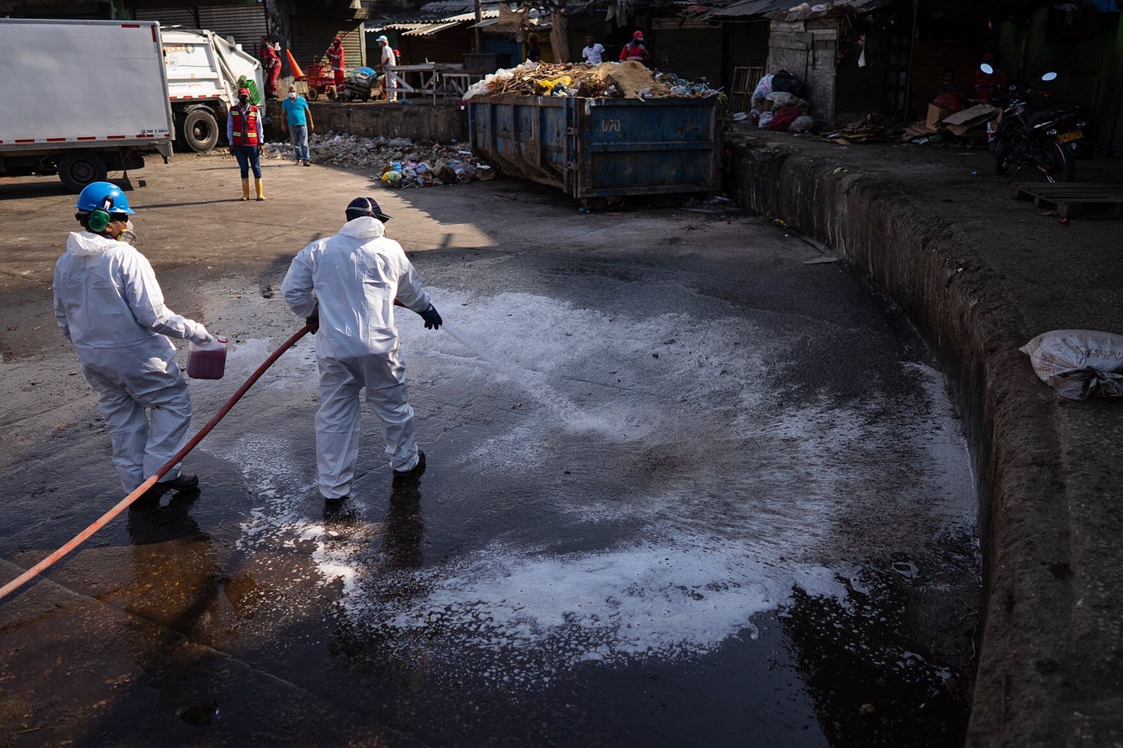 Jornadas de limpieza en el mercado de Bazurto