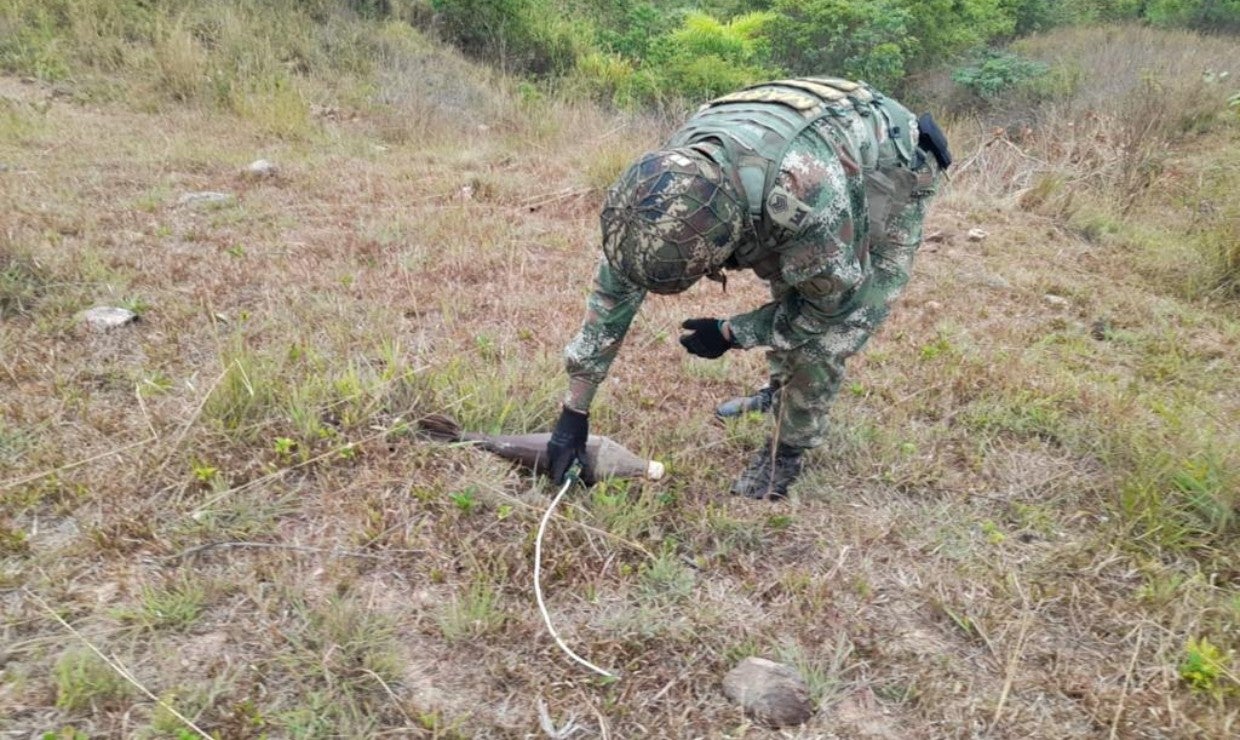 Artefacto explosivo en zona rural de Pailitas, Cesar.