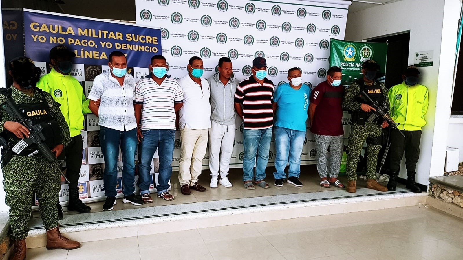 Por abigeato y concierto para delinquir fueron capturados 'Los Arrieros' en Sincelejo ,Los Palmitos Y El Roble