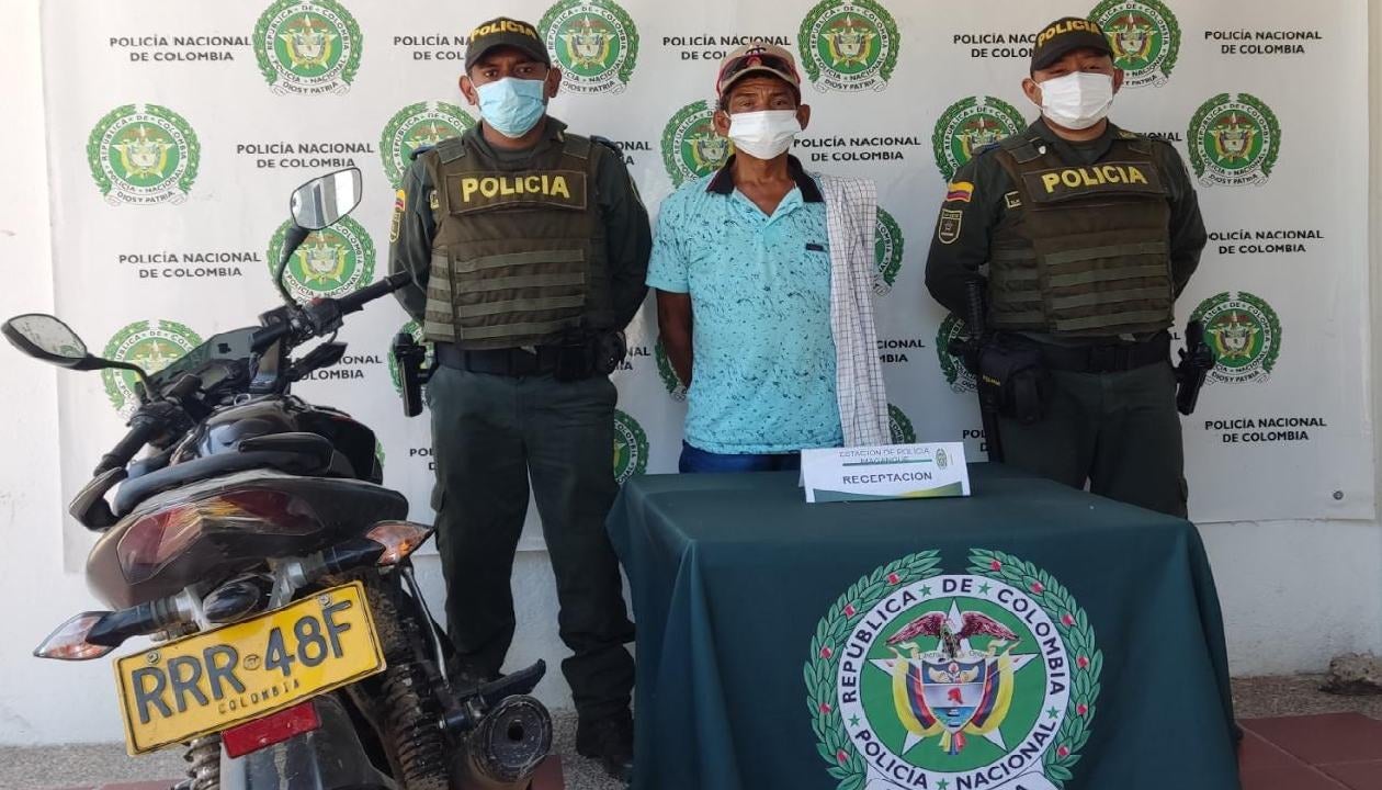 Capturado por el delito de receptación