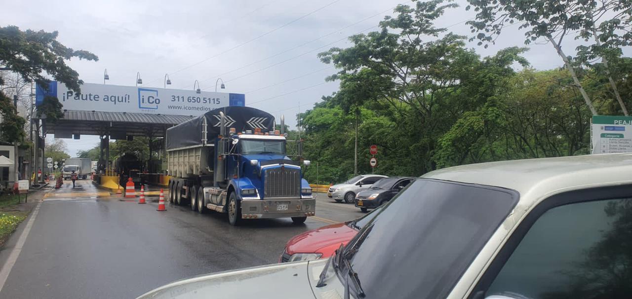 Protestas de habitantes de Clemencia quienes exigen puesta en funcionamiento de la tarifa diferencial del peaje de Bayunca