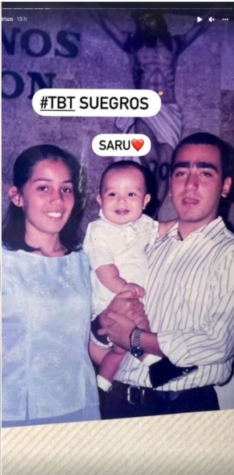 Felipe Saruma de bebé