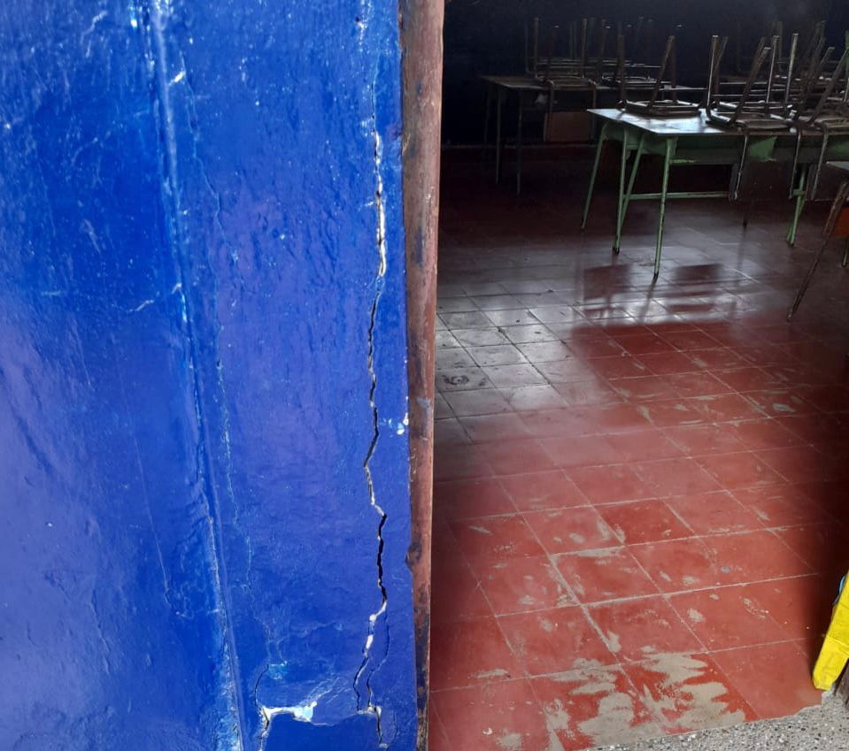 En precarias condiciones colegios en Cartagena
