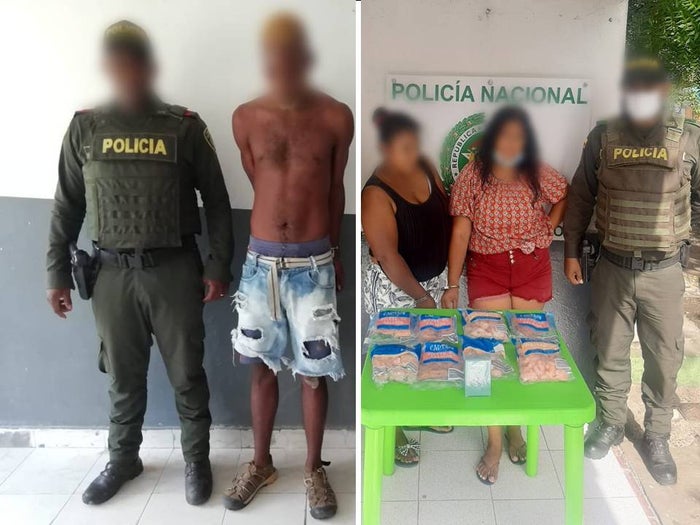 Capturados el fin de semana en Cartagena