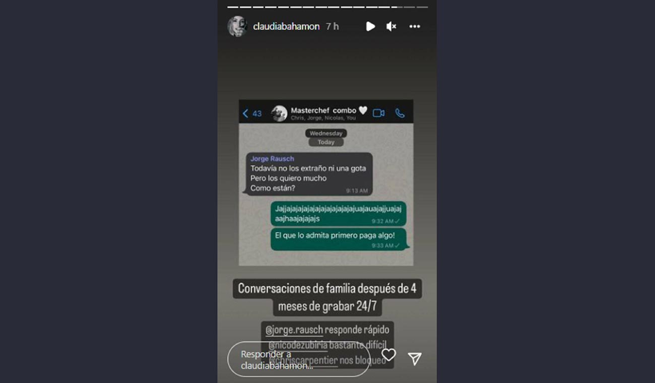 Chat Jurados de MasterChef Celebrity