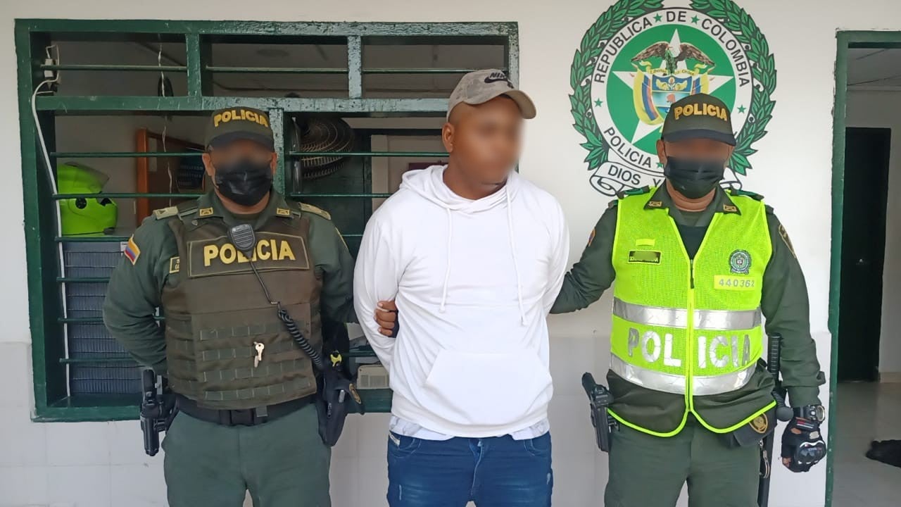 Capturado por la Policía Metropolitana de Cartagena