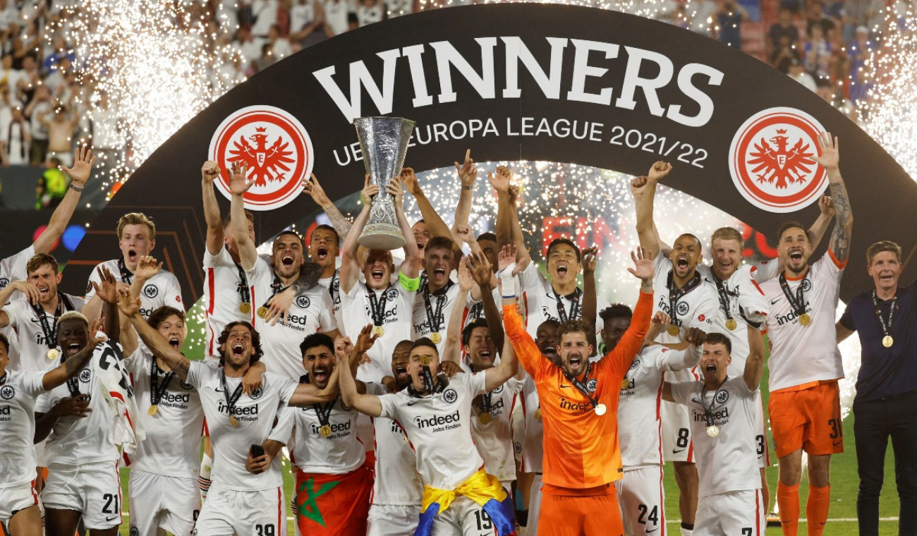 Eintracht Frankfurt campeón de le Europa League
