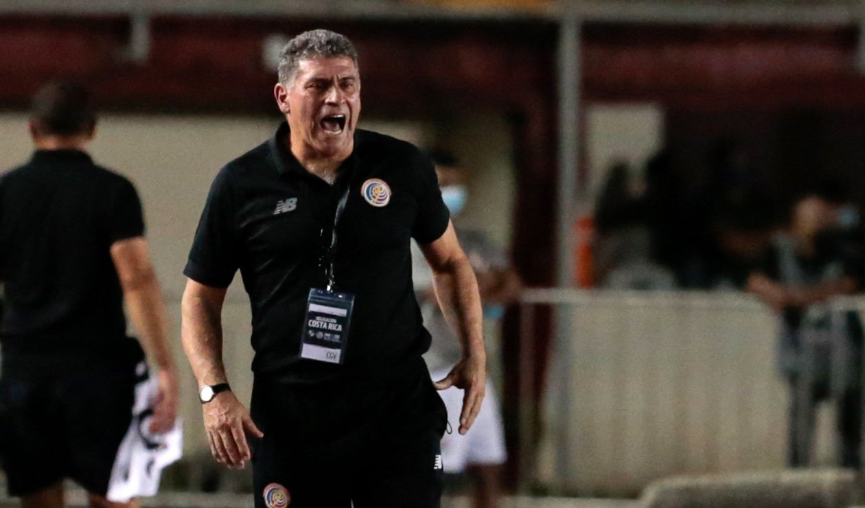 Luis Fernando Suárez, técnico de Costa Rica.