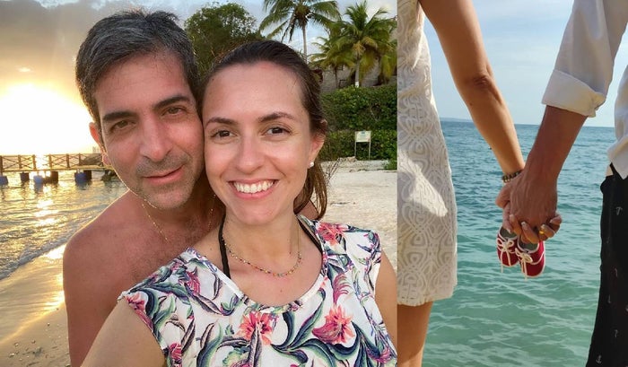 Marcelo Pecci y Claudia Aguilera en Cartagena