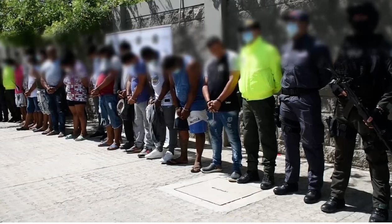 Procesados por delitos como homicidio, narcotráfico, microtráfico, extorsión, entre otros