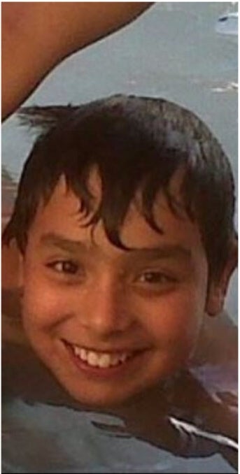 Felipe Saruma de pequeño