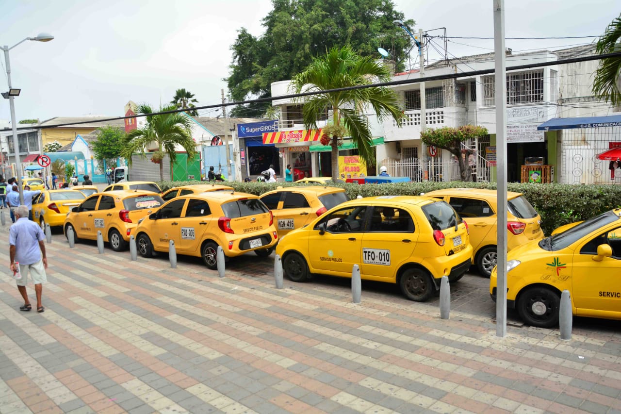 Taxistas de Cartagena