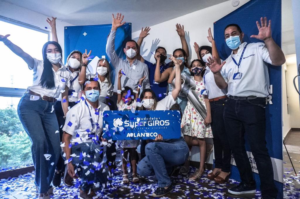 Empresa Supergiros continúa cumpliendo sueños de vivienda propia en el Atlántico